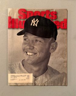 Mickey Mantle  NY Yankees Sports Illustrated -August 21, 1995