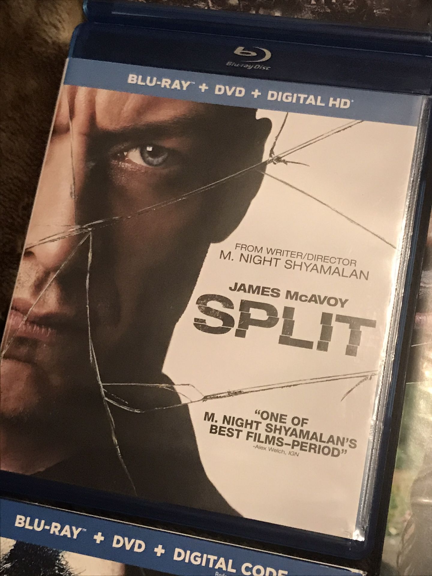Split Blu-ray DVD