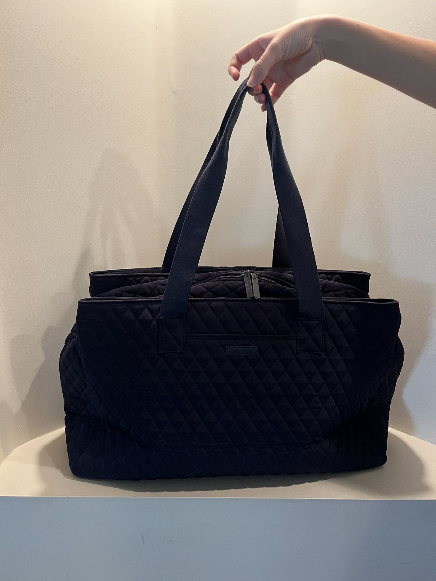 Vera Bradley Triple Compartment Travel Bag Blue