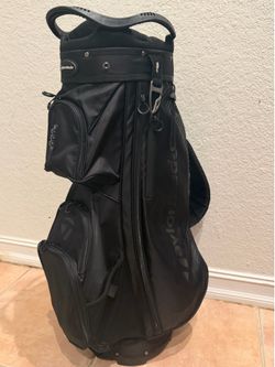 Taylormade Pro Cart Bag 14 Way Divider with Rain Cover Black