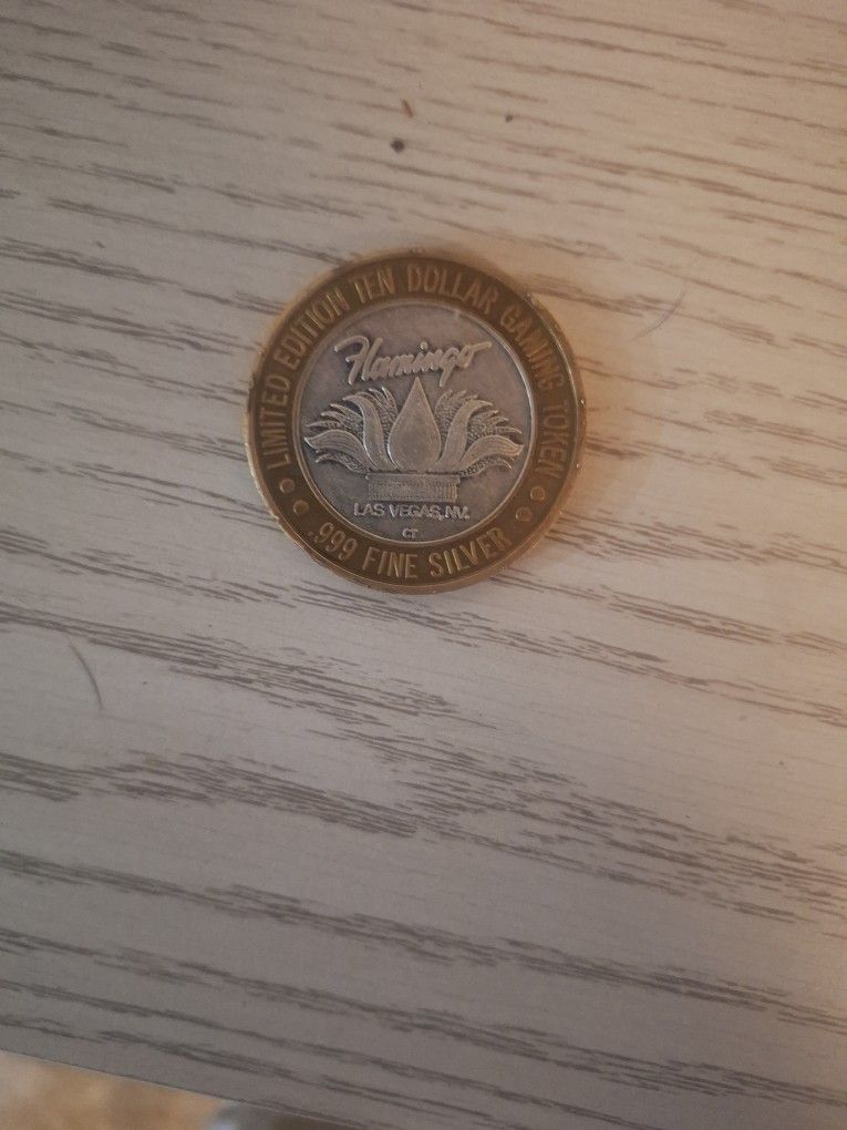Limited Edition Ten Dollar Gaming Token