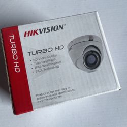 Hikvision Camera DS-2CE56H0T-ITMF 2.8MM Outdoor IR Turret 5MP 2.8mm IP67 12 VDC