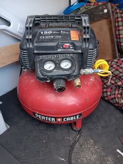 Porter Cable Pancake Compressor 