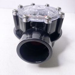 Pool Check Valve - 1 1/2 Inch- Positive Seal & Non Lube for Pools and Spas, Replaces Jandy 7235 Check Valve,180 Degree