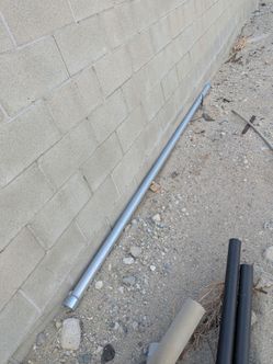 Galvanized pipe