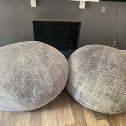 Extra Large Stuffed Bean Bag Chairs- Set