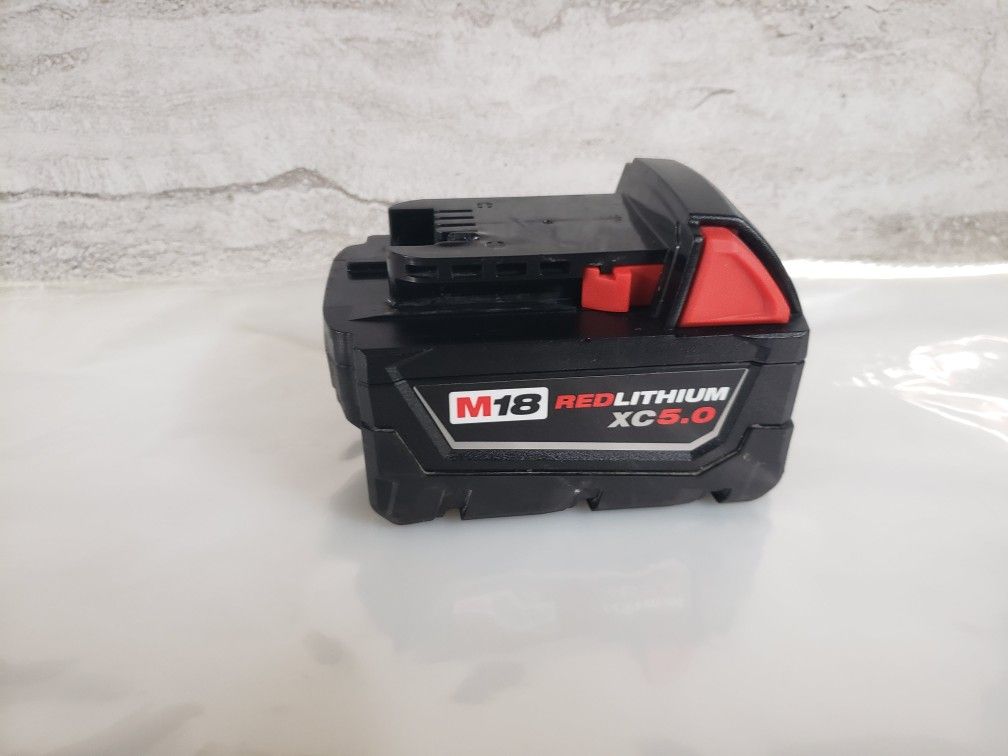 Milwaukee 18v Xc5.0 Battery