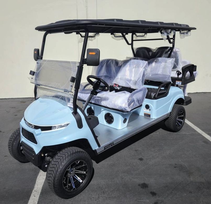 2025 Voyager Patriot 6-Passenger Non-Lifted 72-Volt Street Legal LSV Golf Cart