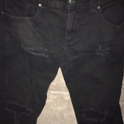 Reg Black Jeans