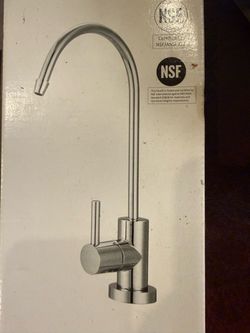 Brushed Nickel Water Faucet
