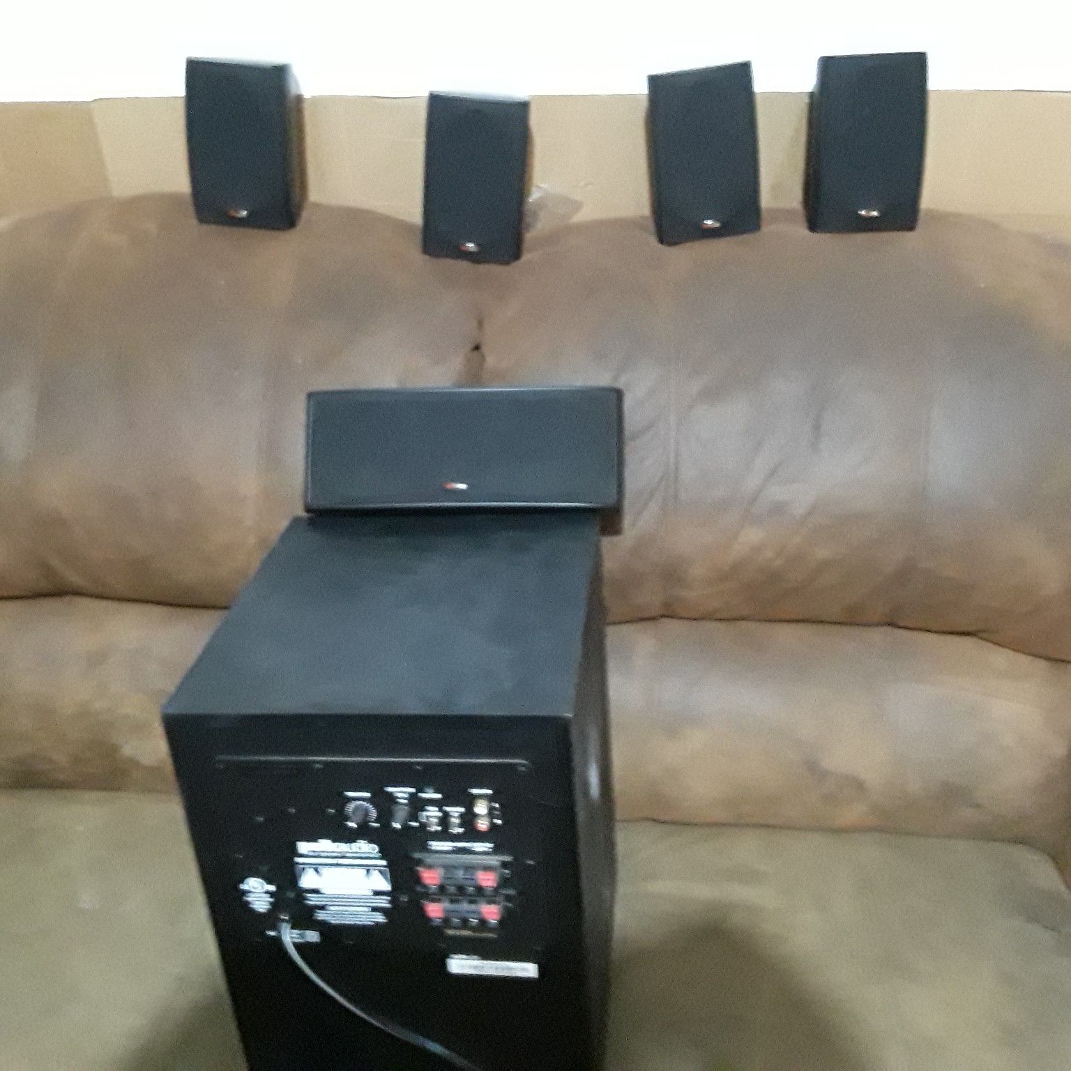 Surround sound speakers