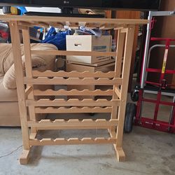 Wine and stem ware rack.