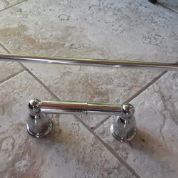 Towel and Bathroom Tissue Holder