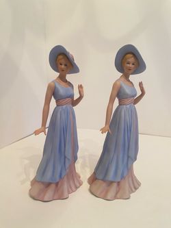 Camille Porcelain Figurine (Model #14039-03) produced by Home Interiors & Gift  2003