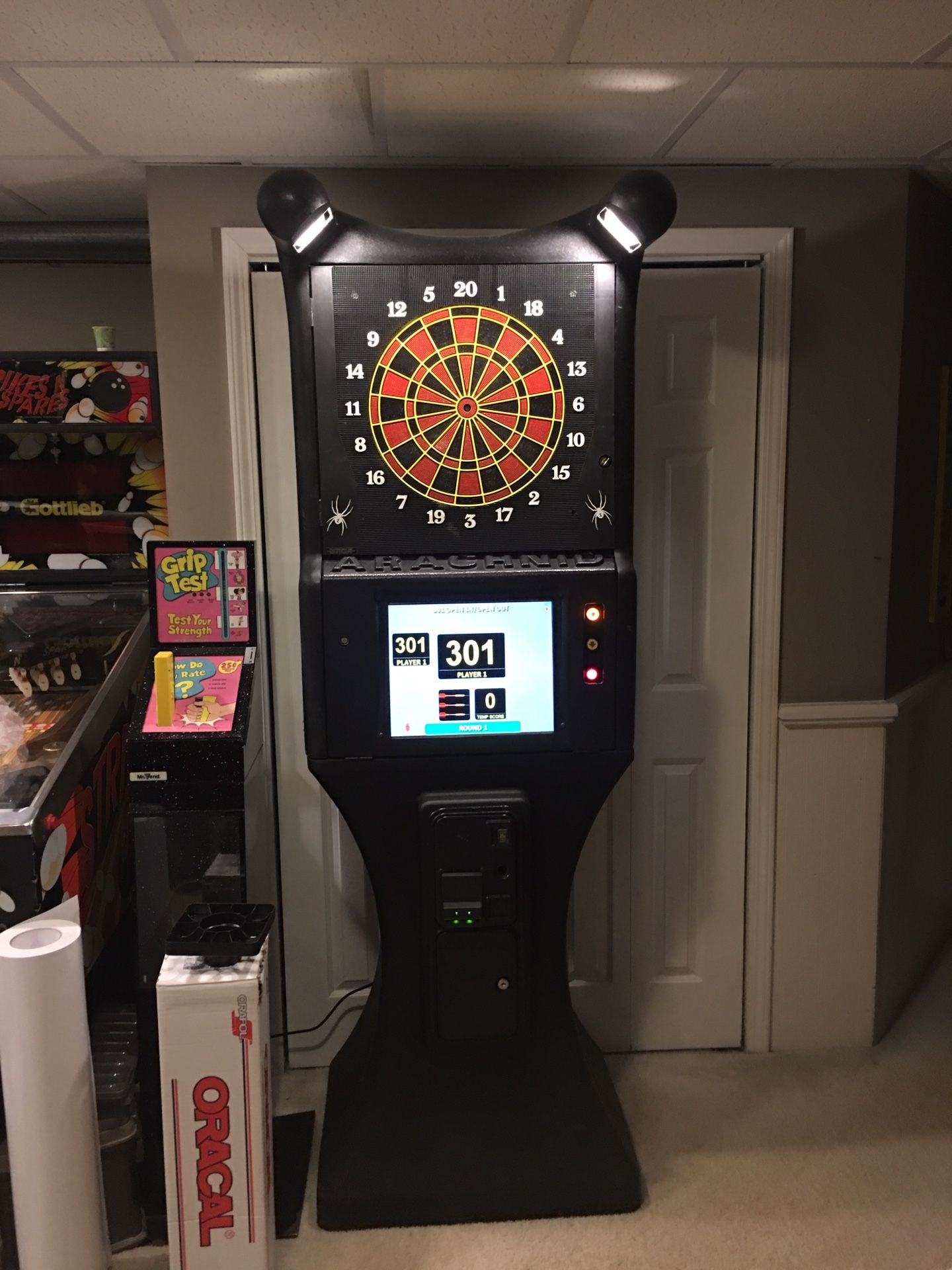 Arachnid Galaxy 2 dart board