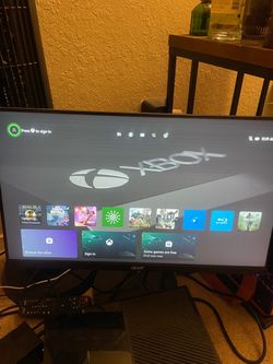 Xbox One w/ Acer Monitor