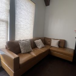 New Leather Couch 