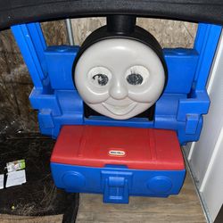 Thomas The Bed. I Will Throw In The Crib Mattress It Was Hardly Ever Slept On. A Bit Dusty Due To It Being In Storage. Asking $20 I Just Want It Out