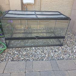 Reptile 50 gallon tank with doors 