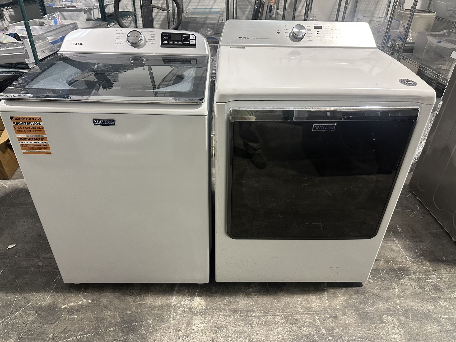 Maytag Washer & Gas Dryer Set