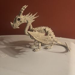 Miniature skeleton dragon Figure 