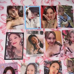 RARE Nayeon Photocard Lot (17 Cards) – Group POBs from Between 1&2, Feel Special! Open to Offers