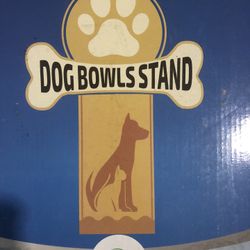 Raised Dog Bowl Stand