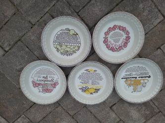 Rustic Pie Plates- By Set Or Individual