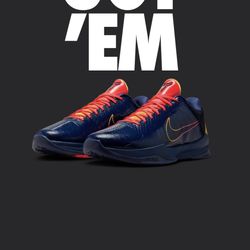 kobe v protro caitlin clark Size 9