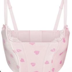 SKIMS velvet lace corset CB heartbreaker set