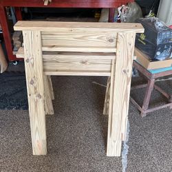 Sawhorses-heavy duty