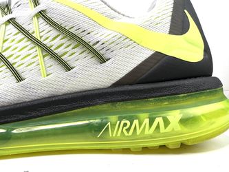Nike Air Max 2015 MENS SIZE 10 Running Shoes White Volt Green 698902 107 Buy Nike Air Max 2015  main image 4