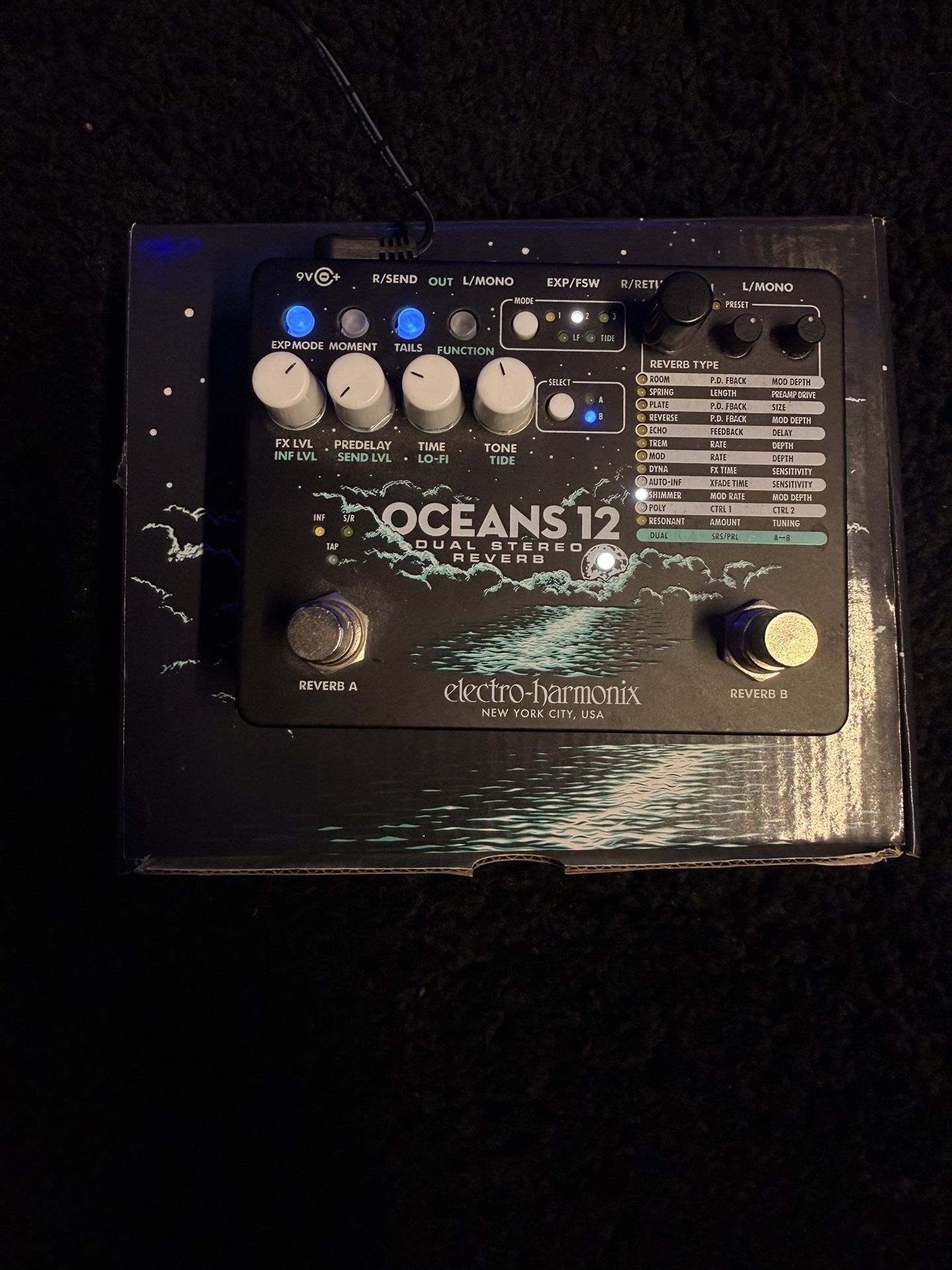 oceans 12 reverb  
