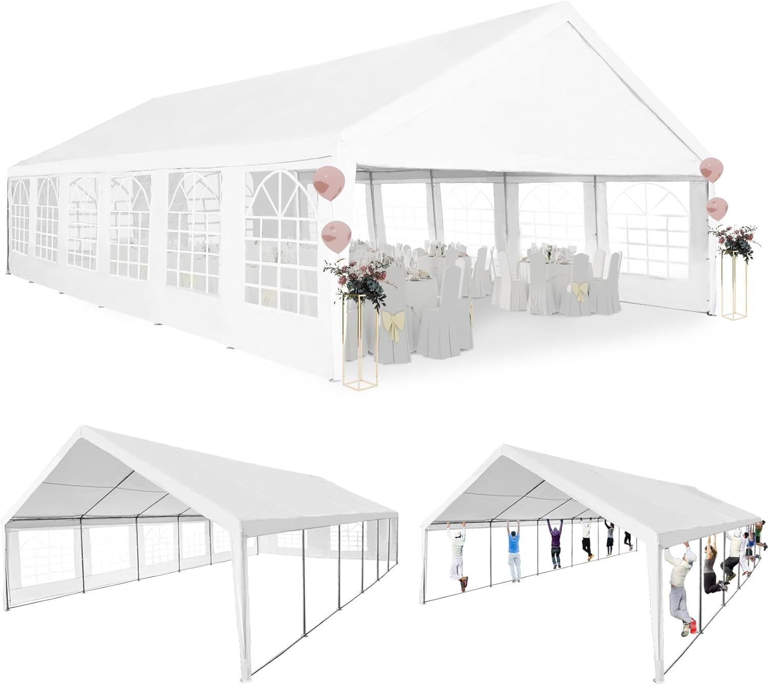 Party Tent 20x40Ft Heavy Duty Outdoor Canopy Tent