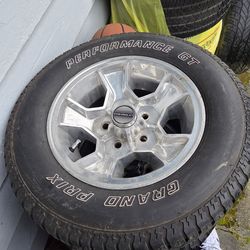 Chrome monte carlo ss wheels & white letter tires