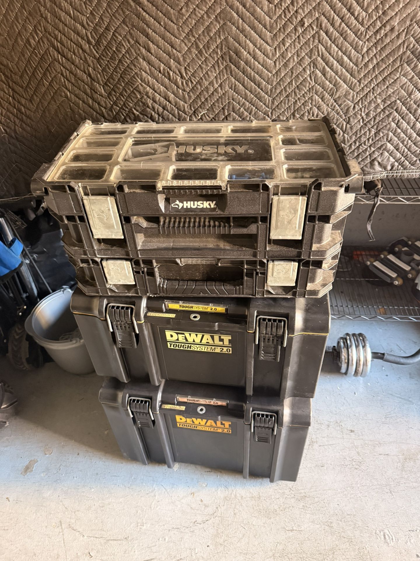 Dewalt & Huskey Storage 