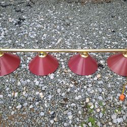 Pool table lights
