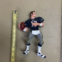 TOM BRADY Action Figure Figurine Toy Upper Deck All Star Vinyl New England Patriots Away Jersey