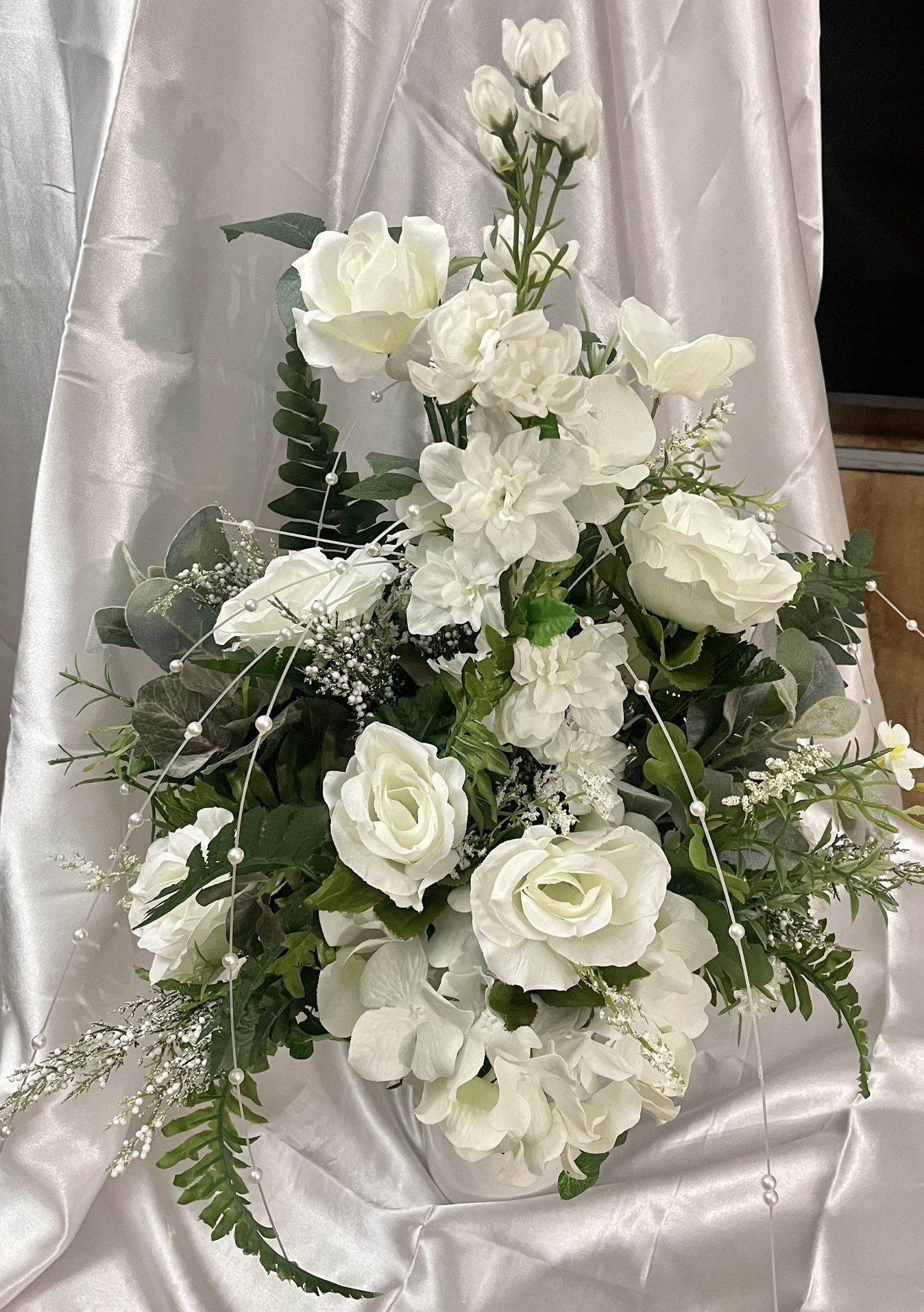 Artificial Flower Rose, silk ,Wedding flower,