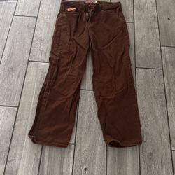 Brown Empyre Skater Pants Size 28 Loose Fit