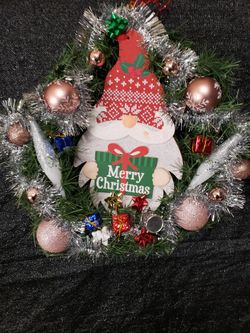 Handcrafted Christmas wreath 