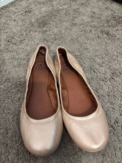 Lucky Brand Ballet Flats Rose Gold
