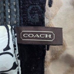 Coach Brown Signature Canvas Crossbody Swing Pack Bag
