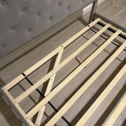 FREE bed Frame, Mattress, Mirror, Knife Set, Clothing For Women And Bunch Of Hangers. 