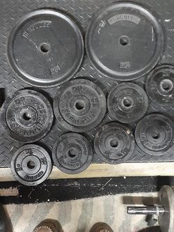 125 lbs weights