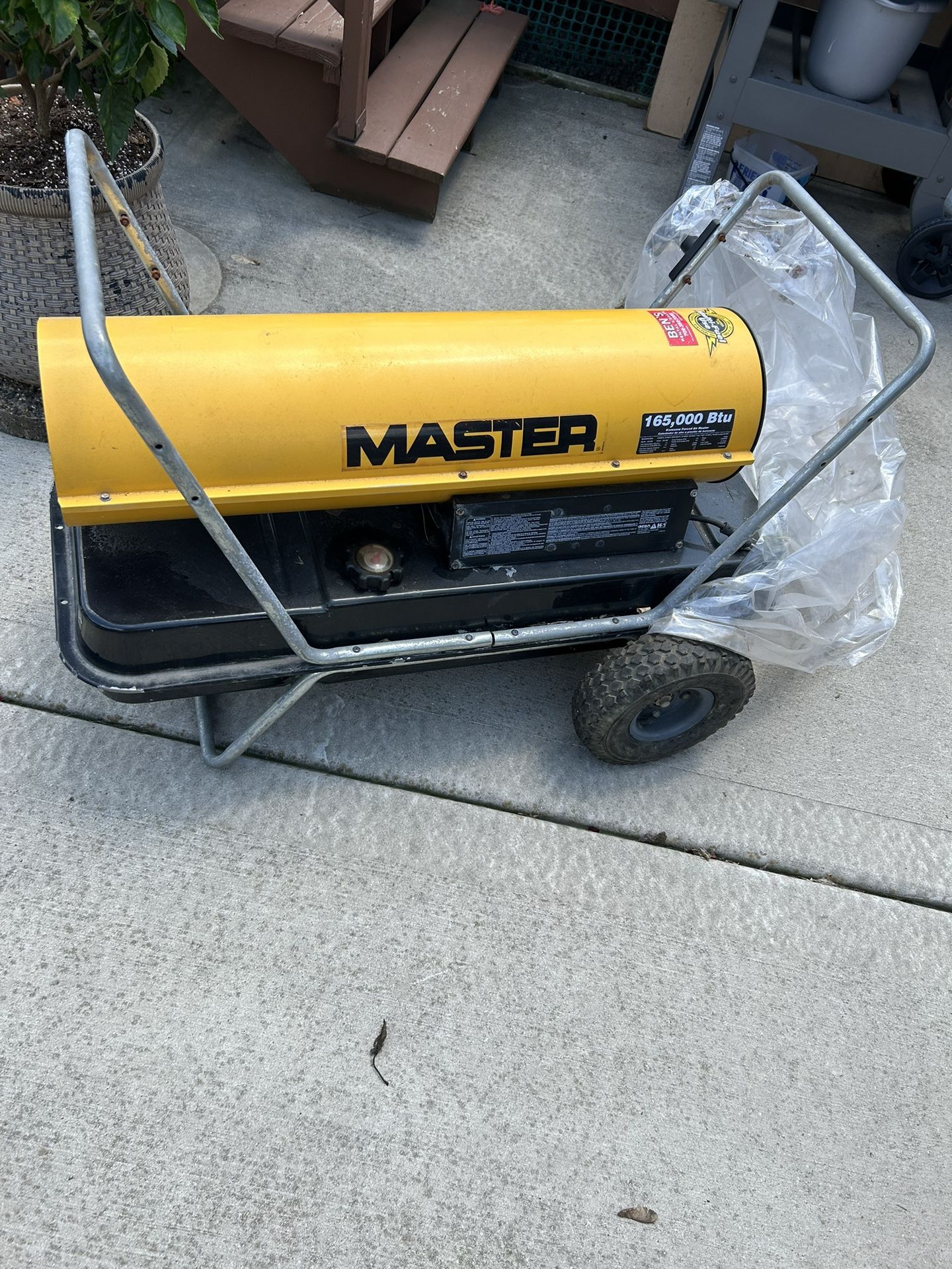 Master 165,000 BTU [Read Description]