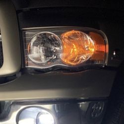 2004 Dodge Ram OEM Headlights And Fog Lights I