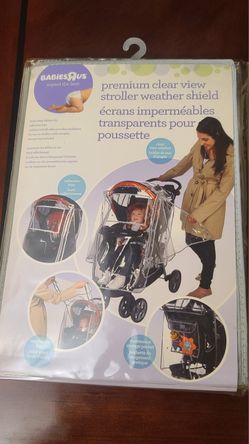 Premium Clear View Stroller Weather Shield