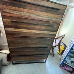 Emily Rustic 5-Drawer Chest