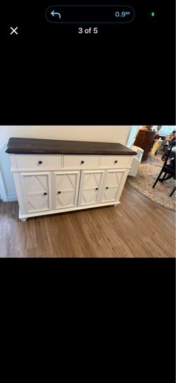 Brand new side board